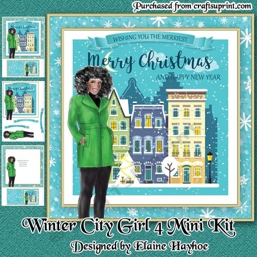 Winter City Girl 4 Mini Kit