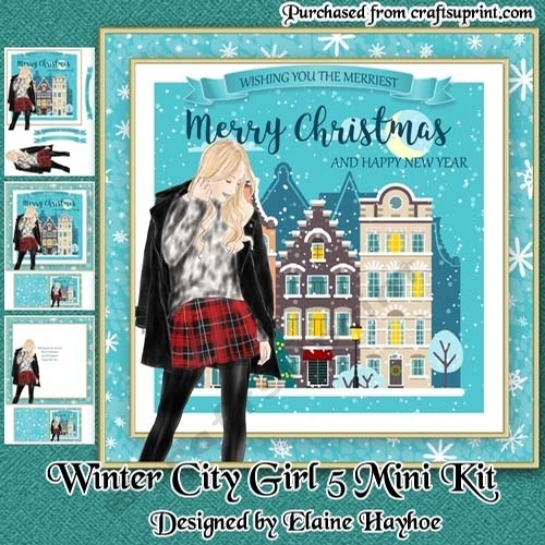 Winter City Girl 5 Mini Kit