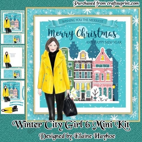 Winter City Girl 6 Mini Kit