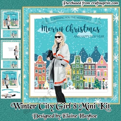 Winter City Girl 8 Mini Kit