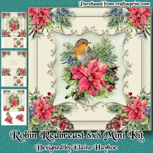Robin Redbreast 8x8 Mini Kit