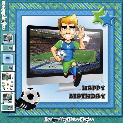 Jump Out Footie Player Mini Kit