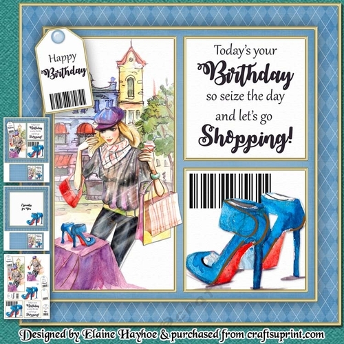 Shopping Birthday Mini Kit