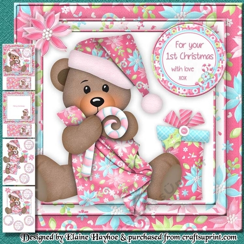 First Christmas Girl Mini Kit