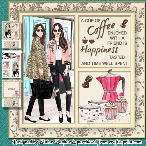 Friends & Coffee Birthday Mini Kit