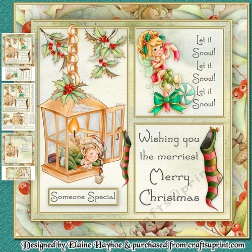 Christmas Fairies Mini Kit
