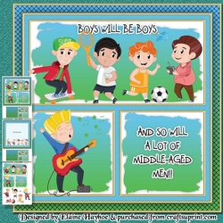 Boys Will Be Boys Mini Kit