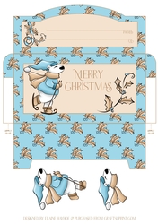 Polar Bear Christmas Money Envelope