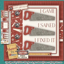 I Came I Sawed Mini Kit