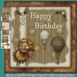 Steampunk Birthday Mini Kit