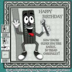 Tread Carefully Birthday Mini Kit