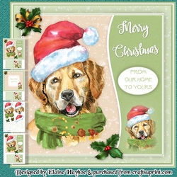 Golden Retriever Christmas Mini Kit