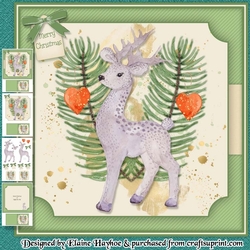 Deer Christmas Mini Kit