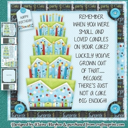 Birthday Cake Mini Kit