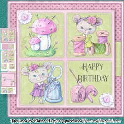 Sewing Card Mini Kit