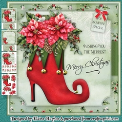 Elf Christmas Boot Mini Kit