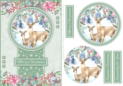 A5 Wild Deer Quick Card