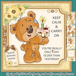 Keep Calm Teddy Mini Kit