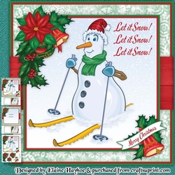 Ski-ing Snowman Mini Kit