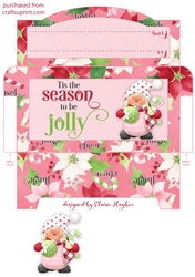 Jolly Gnome 1 Cash Gift Envelope