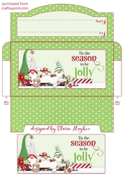 Jolly Gnome 7 Cash Gift Envelope