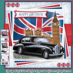 Drive the Flag Rolls Royce Mini Kit