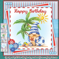 Beach Gnome Blue Mini Kit