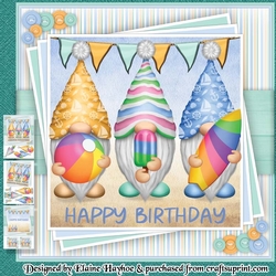 Summer Beach Gnomes Mini Kit