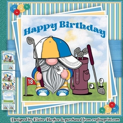 Gnome Golfer 1 Mini Kit