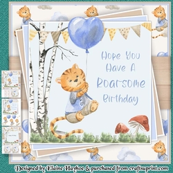 Tiger With Balloon Mini Kit