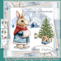 Daughter-Granddaughter Bunny Christmas Mini Kit