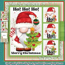 3 Santa Gnomes Mini Kit