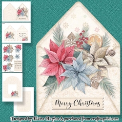 Dream Christmas Envelope Shaped Card Kit