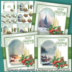 6inch Winter Scenes Collection