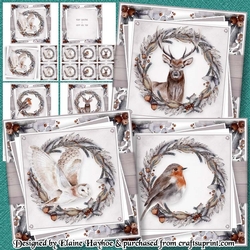 6inch Winter Forest No Greeting Collection (request)