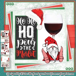 Ho Ho Ho Pour the Merlot Mini Kit
