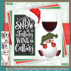 Snow is Falling, Wine is Calling Mini Kit