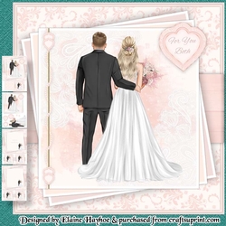 Wedding Day Blonde Bride Mini Kit (request)