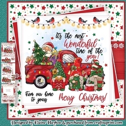 Christmas Gnome Truck Mini Kit