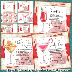 Christmas Cocktails 6inch Collection