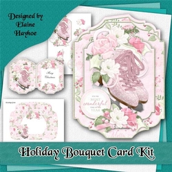 Holiday Bouquet Christmas Card Kit