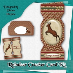 Reindeer Cracker Card Kit