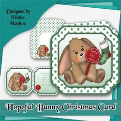 Hopeful Bunny Card Kit