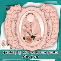 Ice Cream Sundae Shoe Card Kit