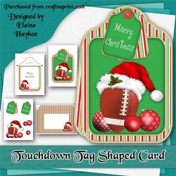Touchdown Christmas Card Kit
