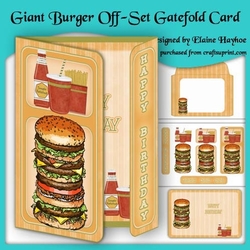 Giant Burger Card