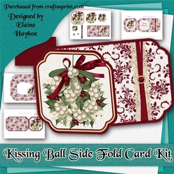Kissing Ball Card Kit