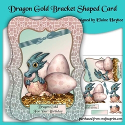 Dragon Gold Bracket Shaped Card Kit