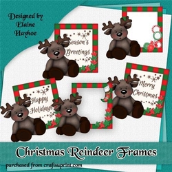 Christmas Reindeer Frames