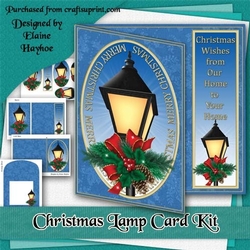 Christmas Lamp Card Kit